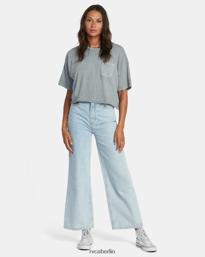 RVCA PTC-Taschen-T-Shirt BF4L8X1092 Kleidung Monument Frauen