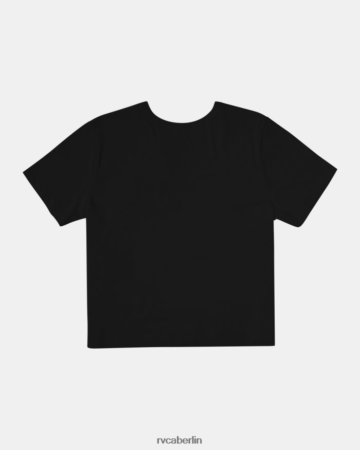 RVCA Patriot-T-Shirt BF4L8X1247 Kleidung Schwarz Frauen