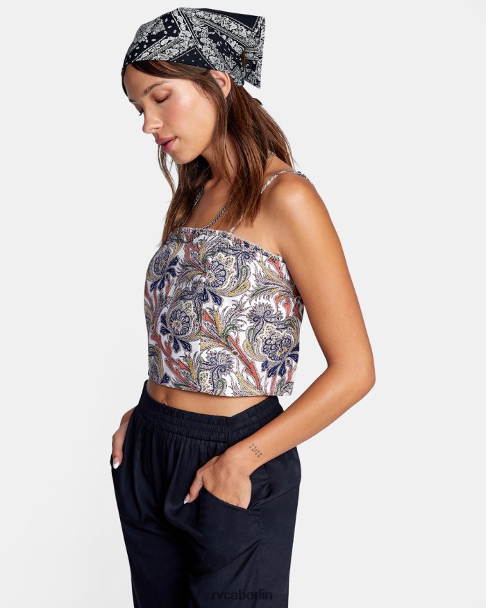 RVCA Randnotiz: Cami-Oberteil BF4L8X1681 Kleidung Wolke Frauen