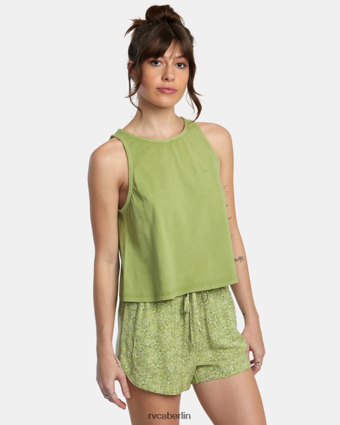RVCA Reise-Tanktop BF4L8X1722 Kleidung Farn Frauen
