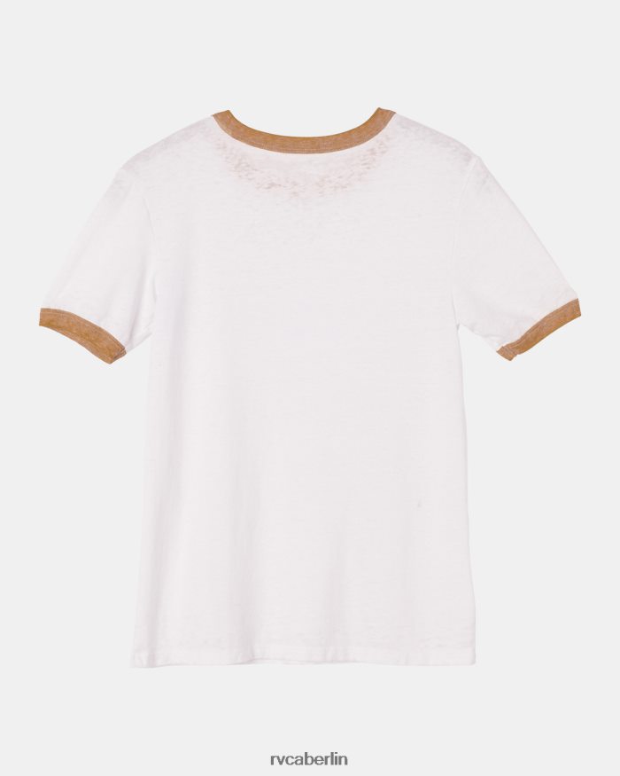 RVCA Rose Machado Encinitas T-Shirt BF4L8X1250 Kleidung Vintage-Weiß Frauen
