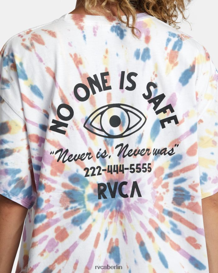 RVCA Rose Machado war nie Tee BF4L8X277 Kleidung Krawattenfarbe Frauen