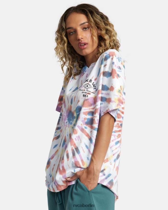 RVCA Rose Machado war nie Tee BF4L8X277 Kleidung Krawattenfarbe Frauen
