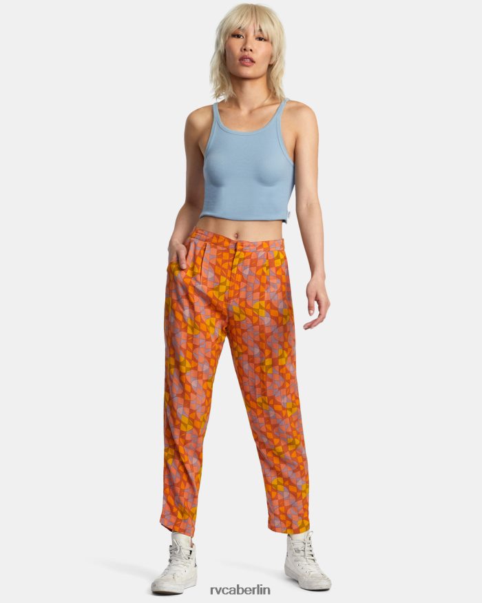 RVCA Schiebe-Tanktop BF4L8X1335 Kleidung staubiges Blau Frauen