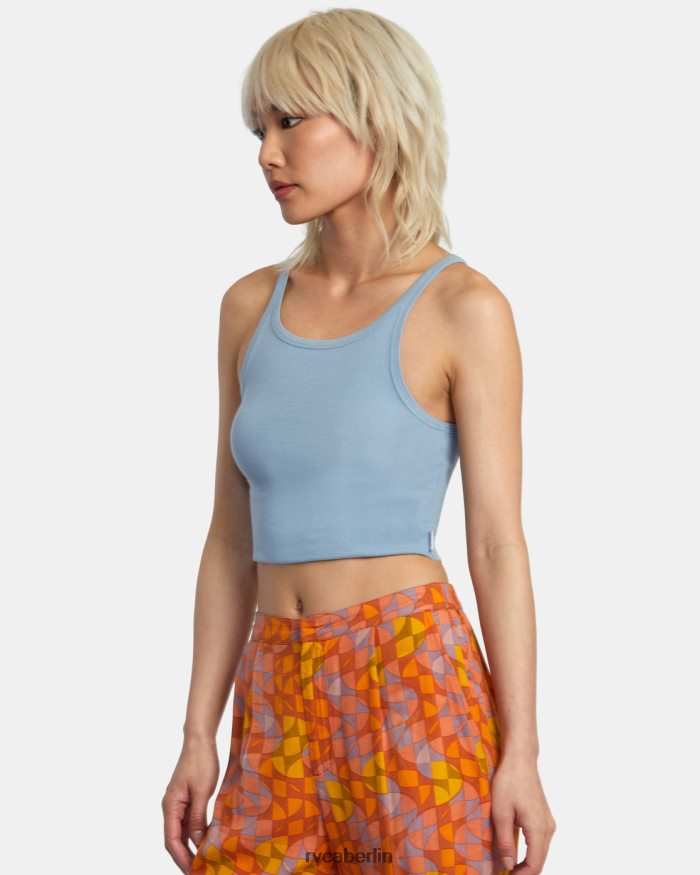 RVCA Schiebe-Tanktop BF4L8X1335 Kleidung staubiges Blau Frauen