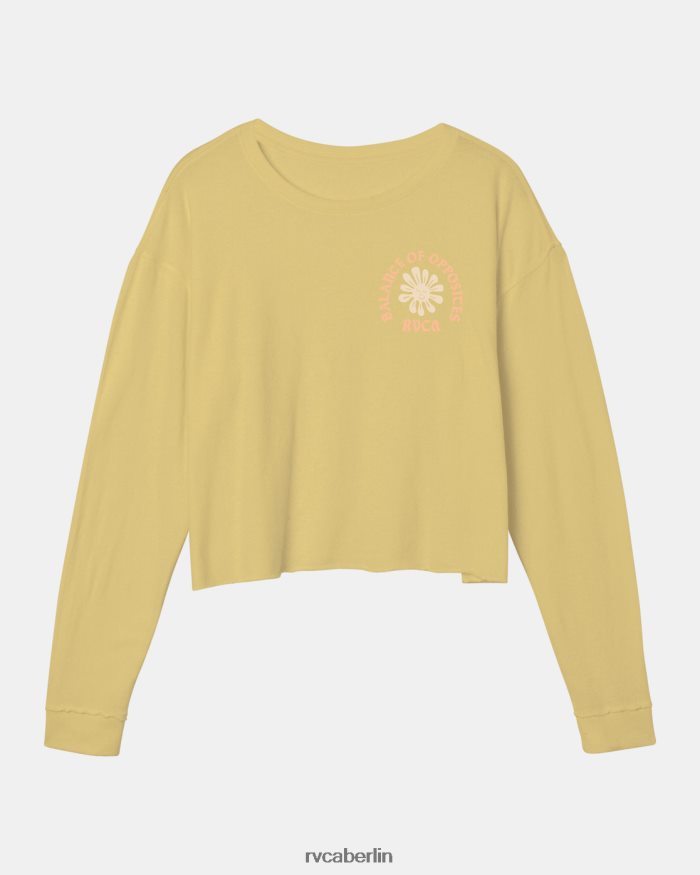 RVCA Sol Langarm-T-Shirt BF4L8X1194 Kleidung golden Frauen