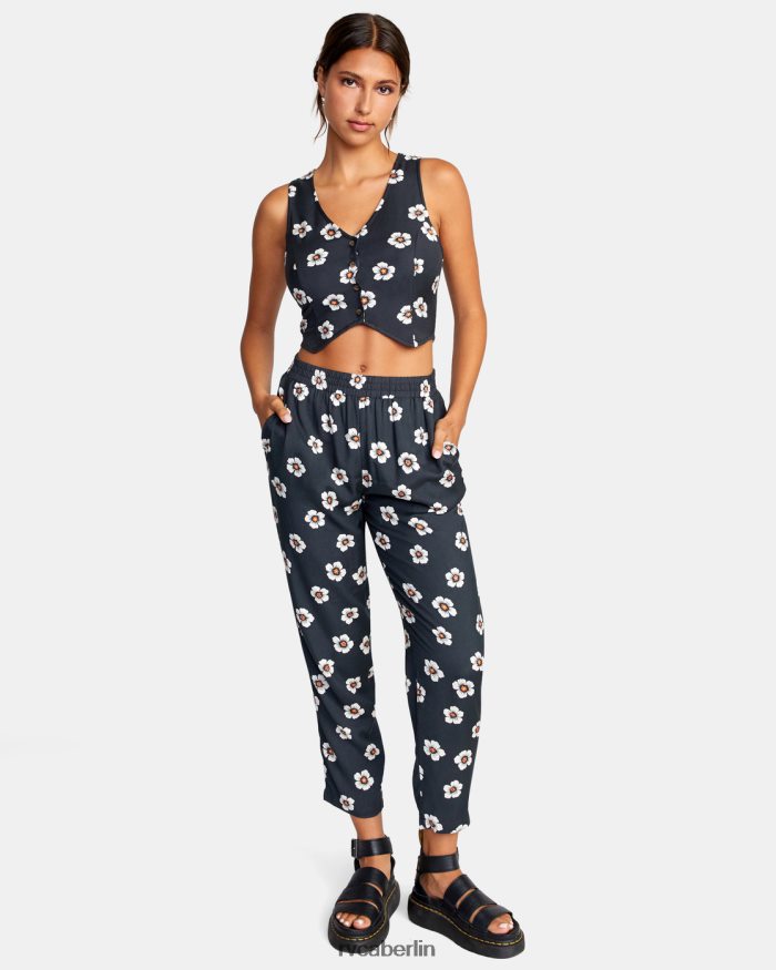 RVCA Sommerliebesweste BF4L8X1518 Kleidung Pirat schwarz Frauen