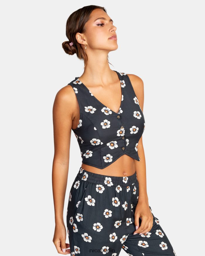 RVCA Sommerliebesweste BF4L8X1518 Kleidung Pirat schwarz Frauen