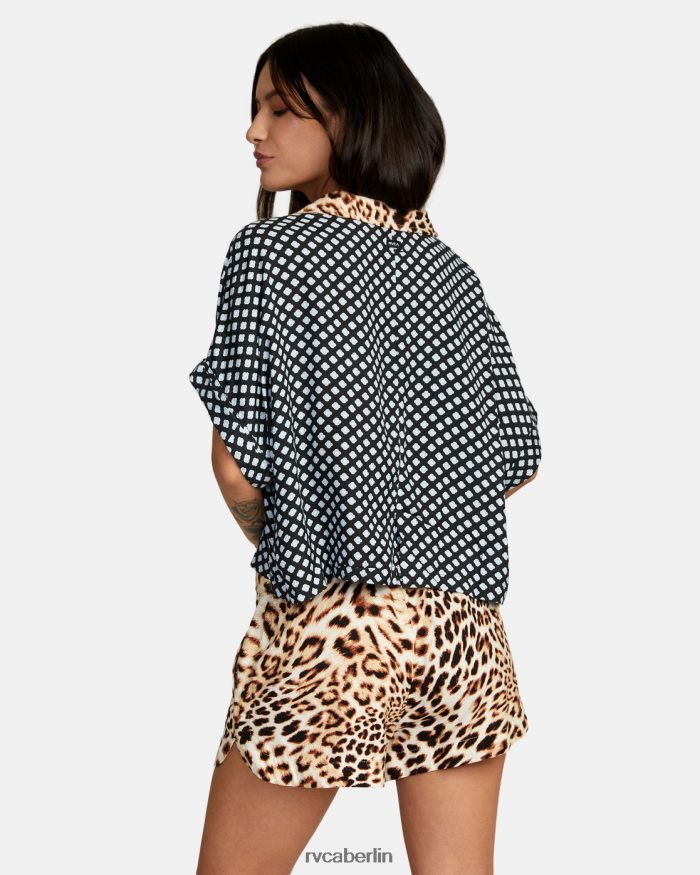 RVCA Speakeasy-Knopf oben BF4L8X1554 Kleidung multi Frauen