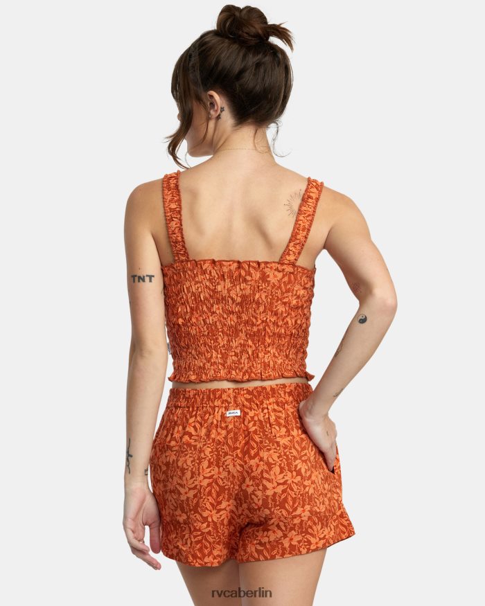 RVCA Terrassen-Tanktop BF4L8X1345 Kleidung Sandelholz Frauen