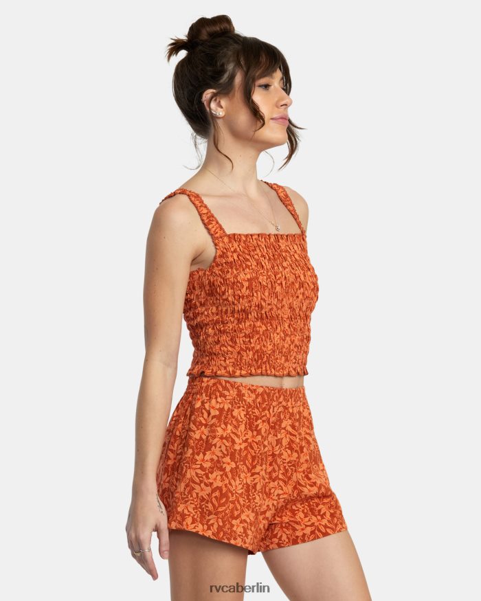 RVCA Terrassen-Tanktop BF4L8X1345 Kleidung Sandelholz Frauen