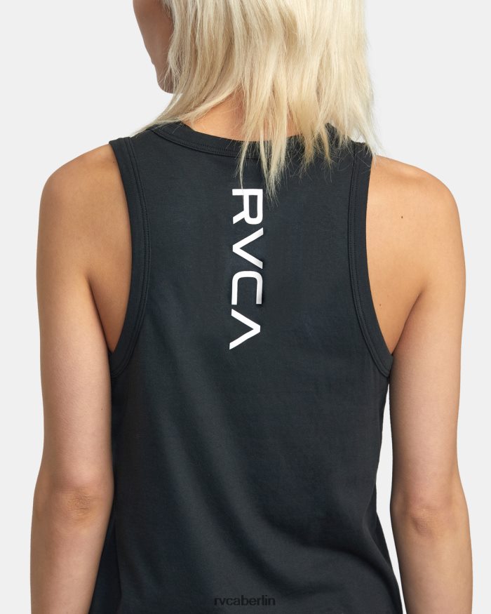 RVCA Va-Muskeltrainings-Tanktop BF4L8X1266 Kleidung schwarz 2 Frauen