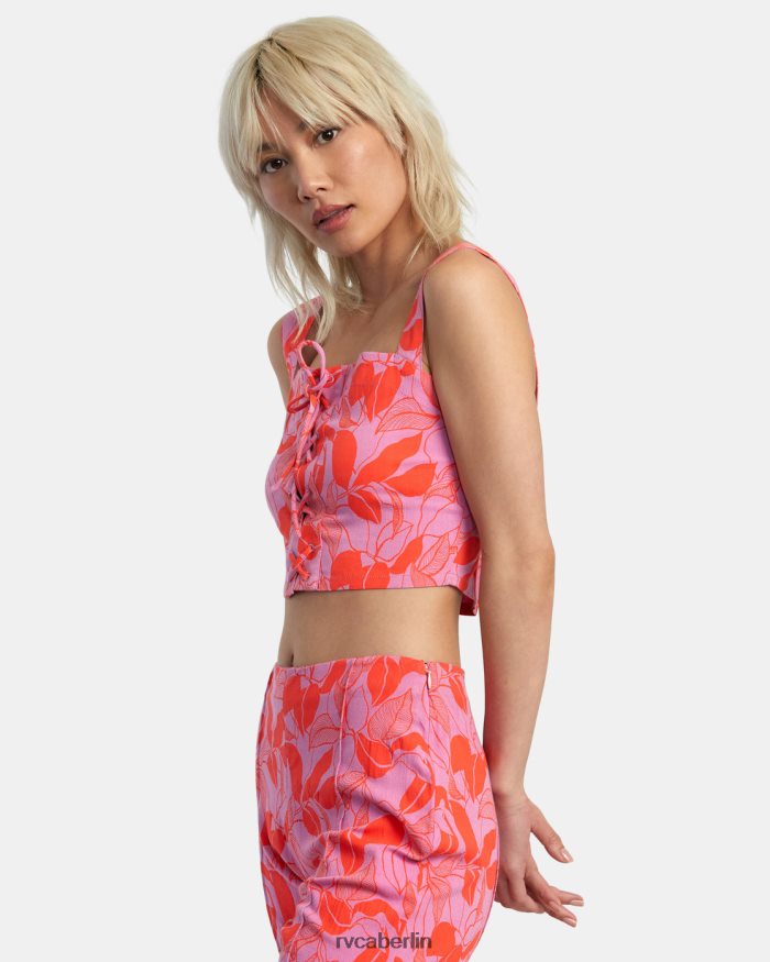 RVCA Villa-Tanktop BF4L8X1367 Kleidung Alpenveilchen Frauen