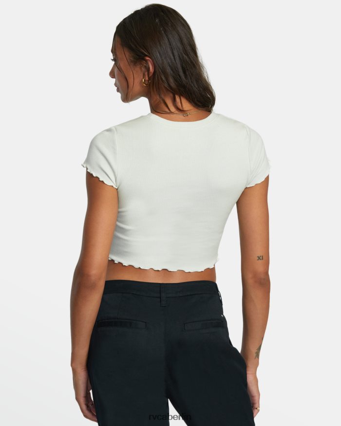 RVCA Zierliches Klassenkameraden-T-Shirt BF4L8X1344 Kleidung Meeresspray Frauen