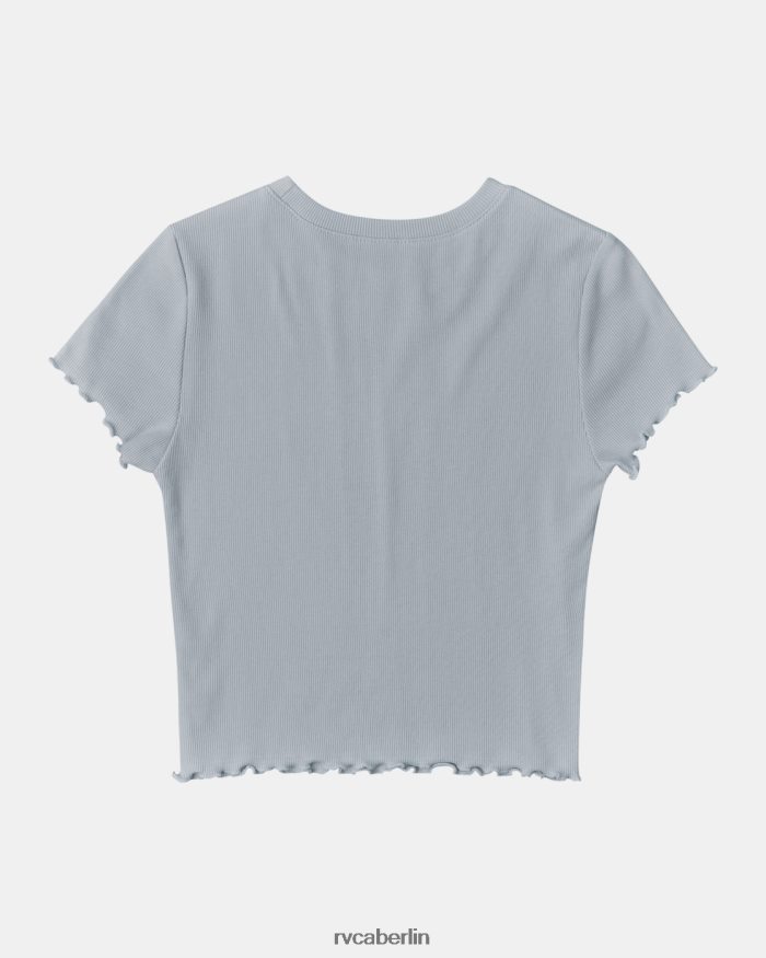 RVCA Zierliches Klassenkameraden-T-Shirt BF4L8X1344 Kleidung Meeresspray Frauen