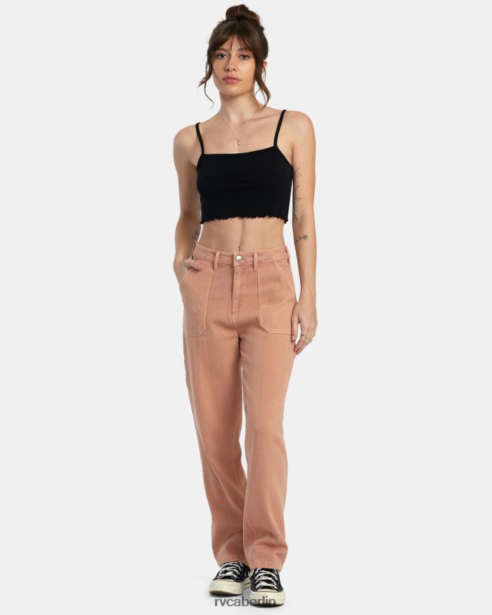 RVCA das ganze Tanktop BF4L8X1414 Kleidung Schwarz Frauen