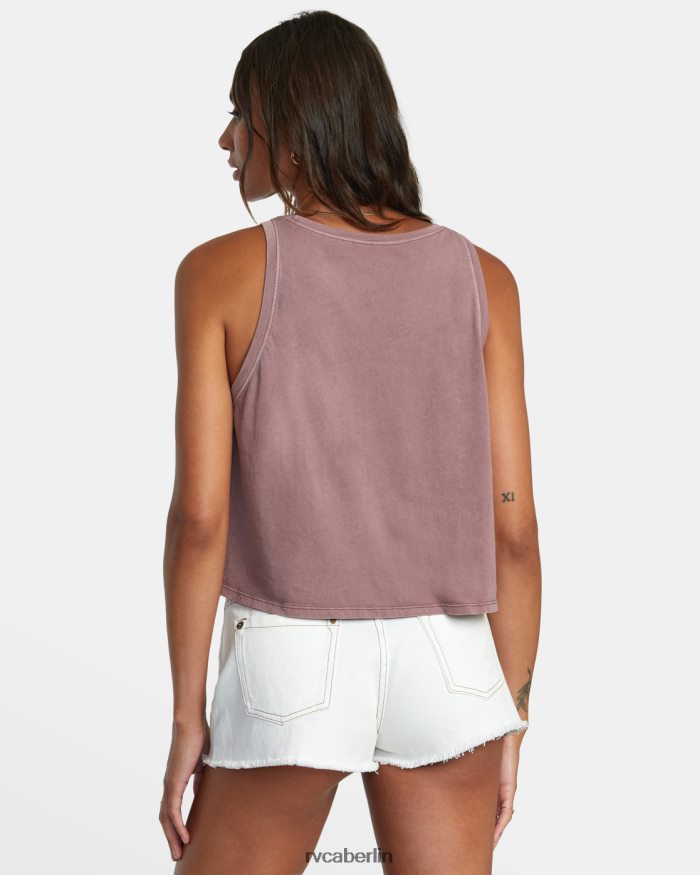 RVCA kleines Tanktop BF4L8X1323 Kleidung mauve Frauen