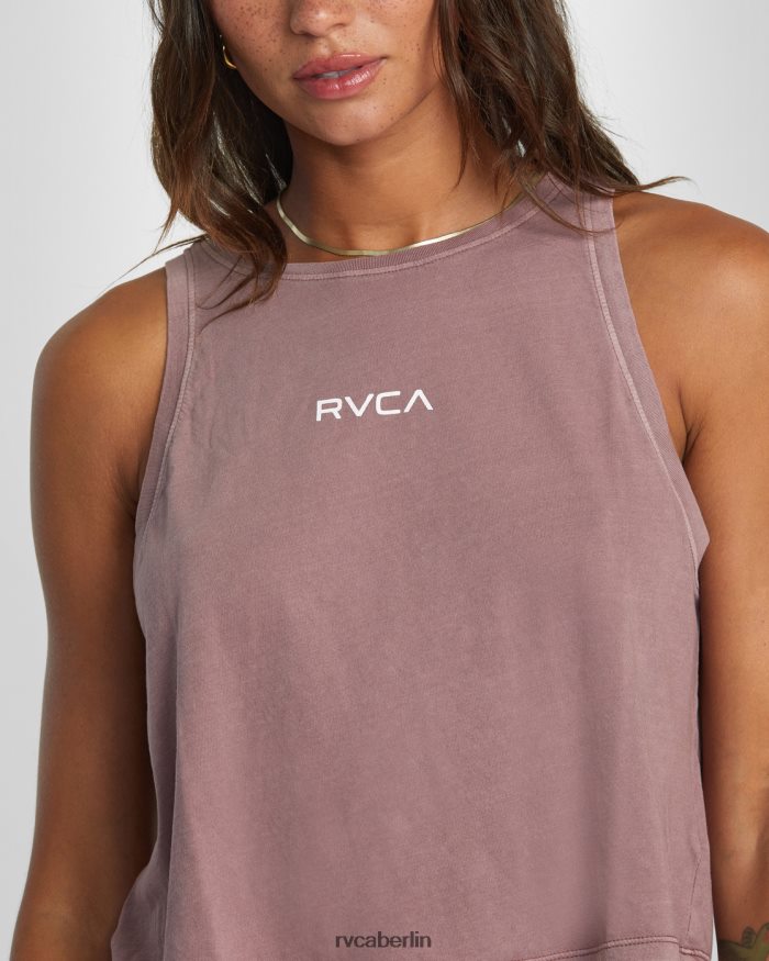 RVCA kleines Tanktop BF4L8X1323 Kleidung mauve Frauen