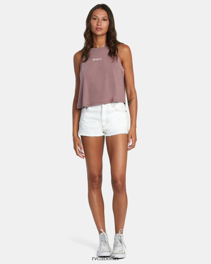 RVCA kleines Tanktop BF4L8X1323 Kleidung mauve Frauen