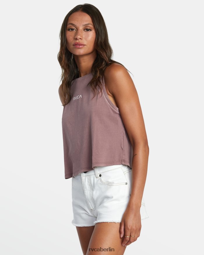 RVCA kleines Tanktop BF4L8X1323 Kleidung mauve Frauen