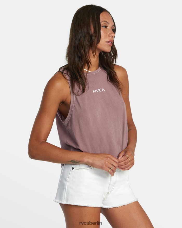RVCA kleines Tanktop BF4L8X1323 Kleidung mauve Frauen