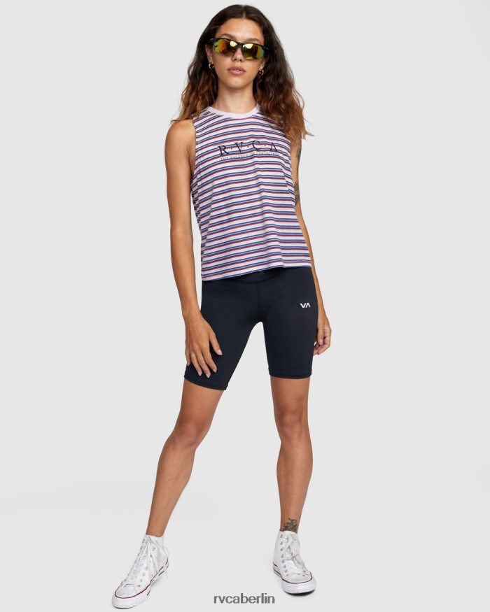 RVCA konstruiertes Tanktop BF4L8X1319 Kleidung Lavendel Frauen