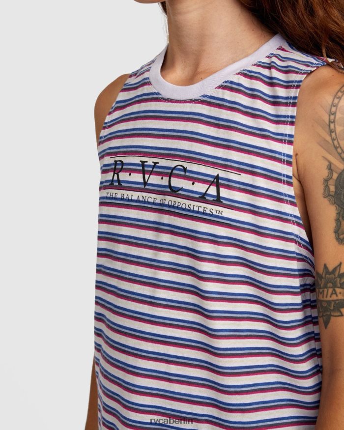RVCA konstruiertes Tanktop BF4L8X1319 Kleidung Lavendel Frauen