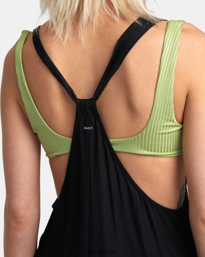 RVCA Standard-Strampler BF4L8X1288 schwimmen Schwarz Frauen