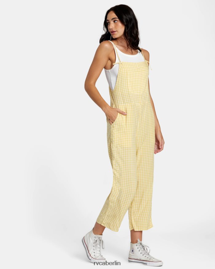 RVCA Zula-Pullover-Vertuschung BF4L8X1209 schwimmen golden Frauen