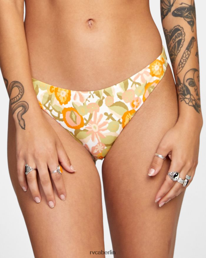 RVCA Avantgarde-Bikinihose BF4L8X1623 schwimmen Weiß Frauen
