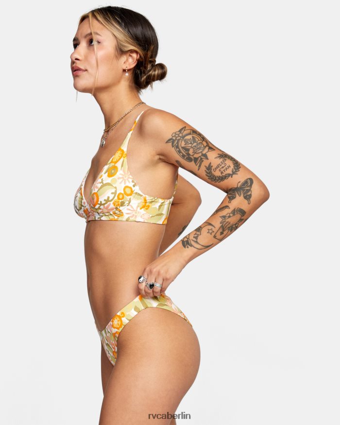 RVCA Avantgarde-Bikinihose BF4L8X1623 schwimmen Weiß Frauen