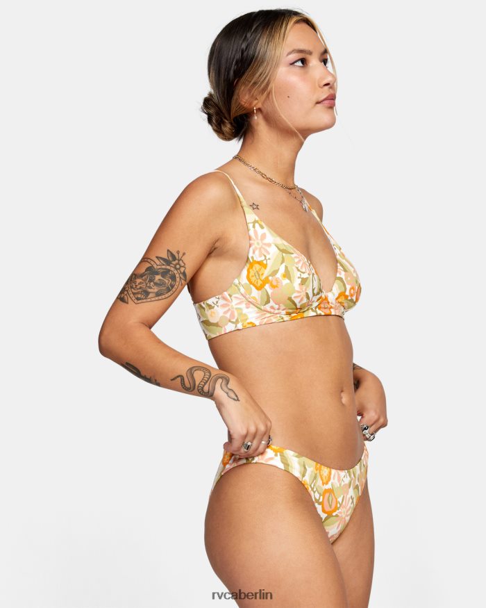 RVCA Avantgarde-Bikinihose BF4L8X1623 schwimmen Weiß Frauen