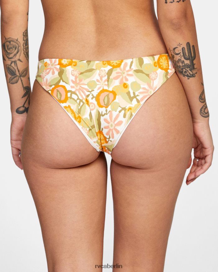RVCA Avantgarde-Bikinihose BF4L8X1623 schwimmen Weiß Frauen