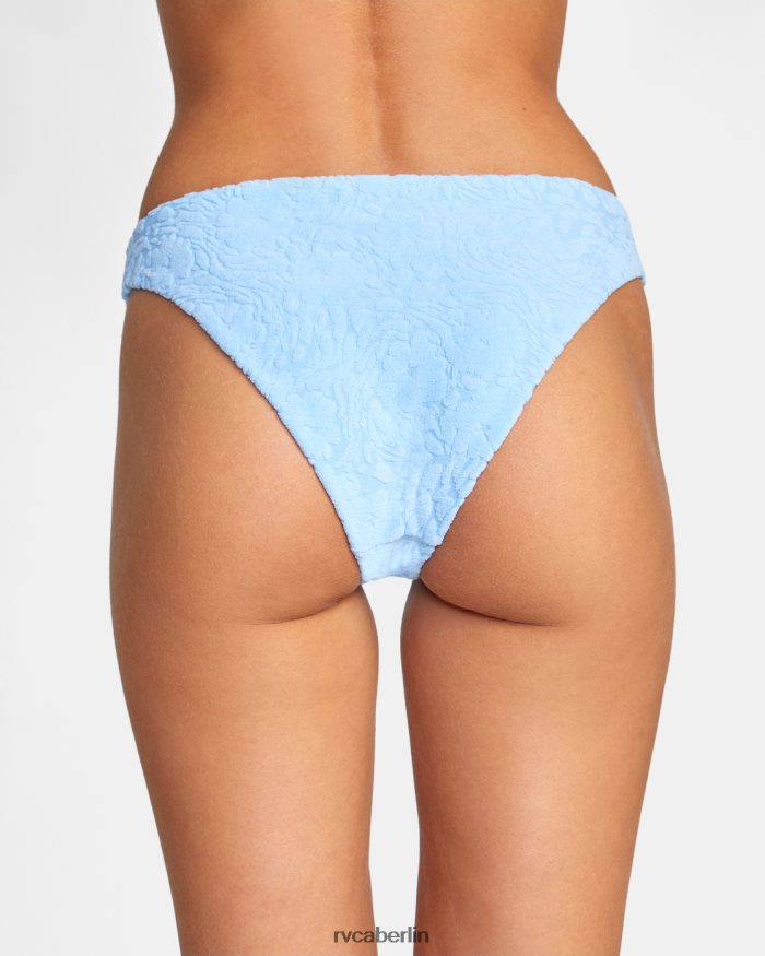 RVCA Bikinihose „Wild Fleur“. BF4L8X1462 schwimmen Assblau Frauen