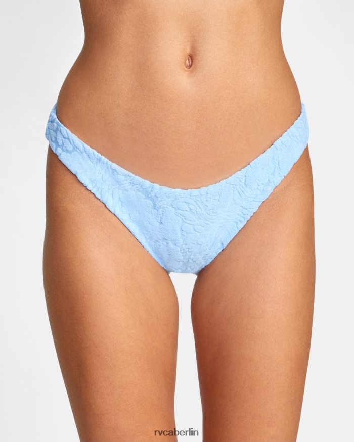 RVCA Bikinihose „Wild Fleur“. BF4L8X1462 schwimmen Assblau Frauen