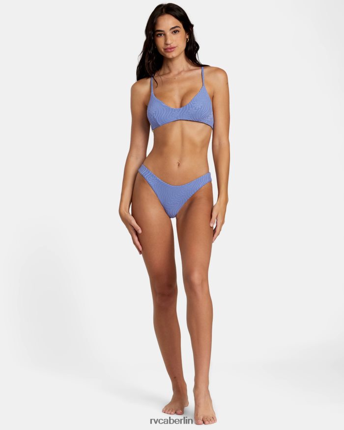 RVCA Dazed schimmernde, freche Bikinihose BF4L8X1132 schwimmen Küste Frauen