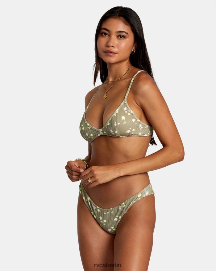 RVCA Decoupage freche Bikinihose BF4L8X1189 schwimmen Aloe Frauen