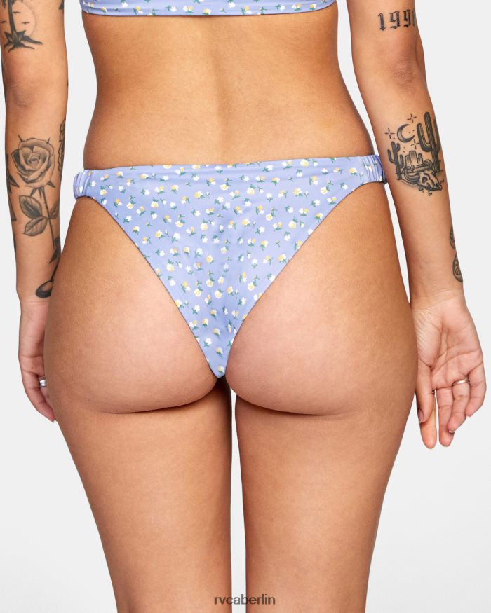RVCA Mille French-Bikinihose BF4L8X1602 schwimmen grau lila Frauen
