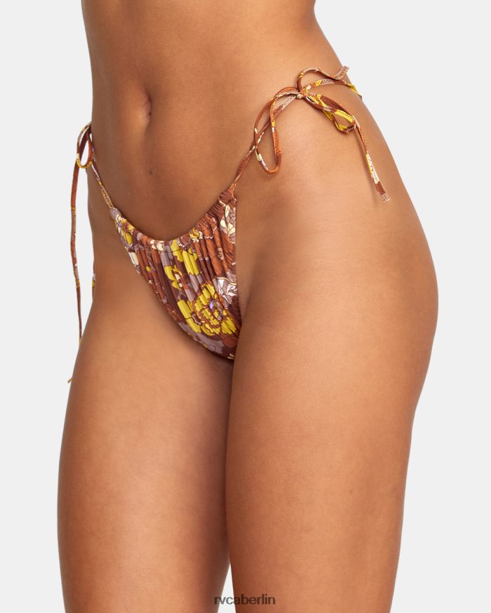 RVCA Mittelgroße French-Bikinihose von Earth Bloom BF4L8X1506 schwimmen multi Frauen