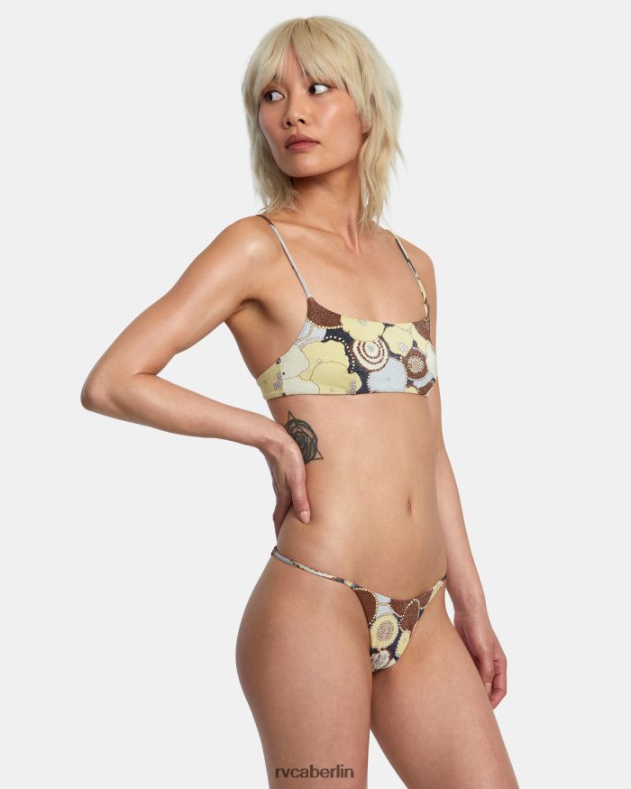 RVCA Retro Rowe knappe Bikinihose BF4L8X1658 schwimmen multi Frauen