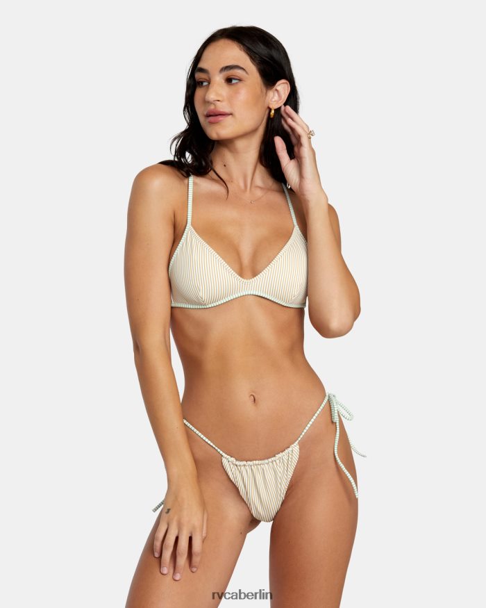 RVCA Wendbare, knappe Bikinihose mit drei Streifen BF4L8X1129 schwimmen multi Frauen