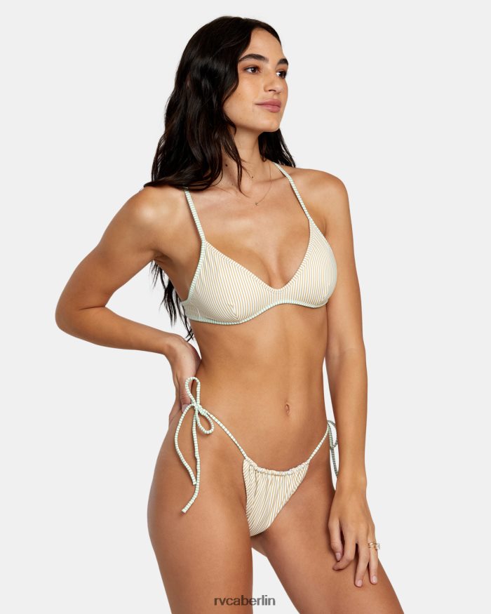 RVCA Wendbare, knappe Bikinihose mit drei Streifen BF4L8X1129 schwimmen multi Frauen