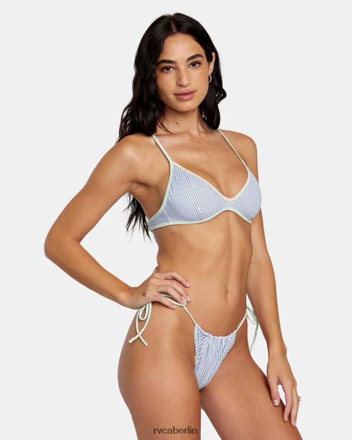 RVCA Wendbare, knappe Bikinihose mit drei Streifen BF4L8X1129 schwimmen multi Frauen