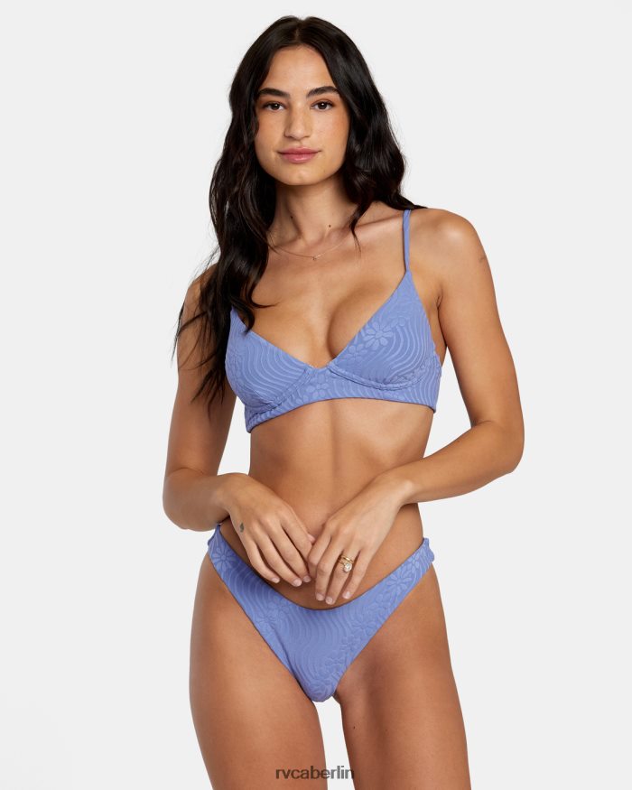 RVCA Dazed-Schimmer-Triangel-Bikinioberteil BF4L8X1117 schwimmen Küste Frauen