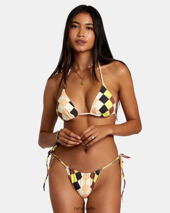 RVCA Greenpacha Breeze Neckholder-Triangel-Bikinioberteil BF4L8X1130 schwimmen multi Frauen