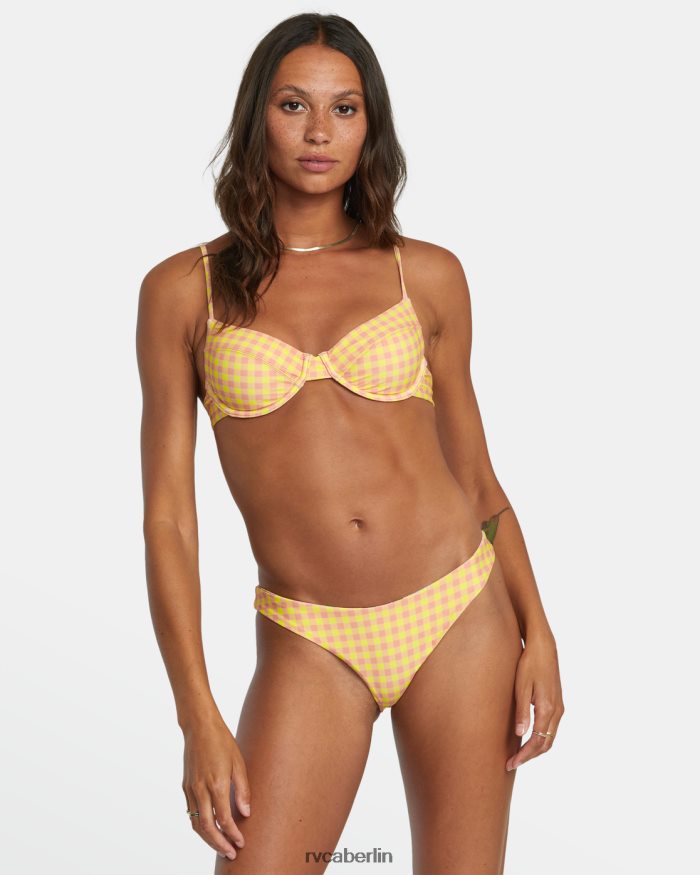 RVCA Sunkissed Bügel-Bikinioberteil BF4L8X1386 schwimmen Lilikoi Frauen