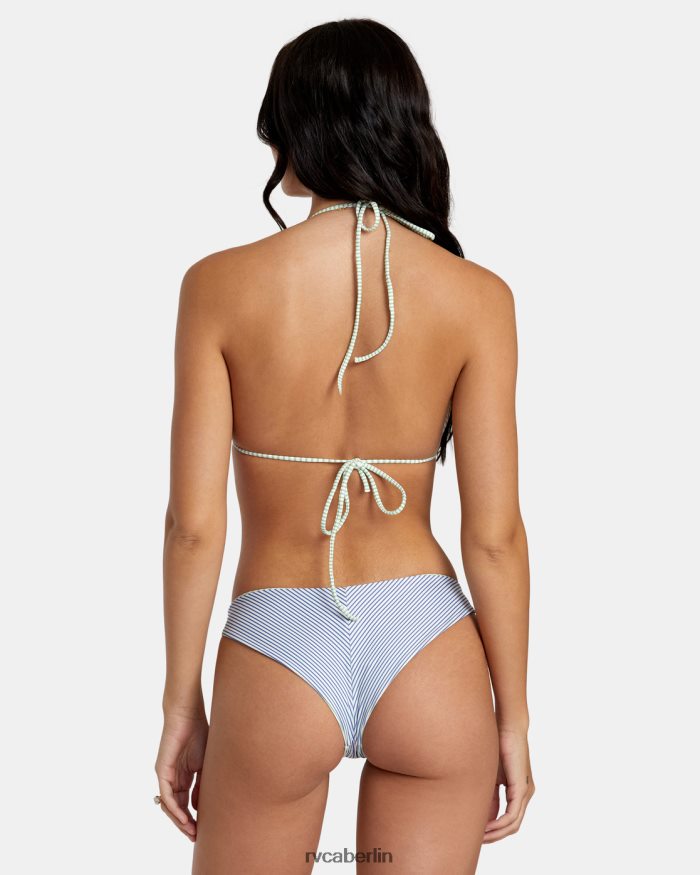 RVCA Wende-Triangel-Bikinioberteil mit drei Streifen BF4L8X1136 schwimmen multi Frauen