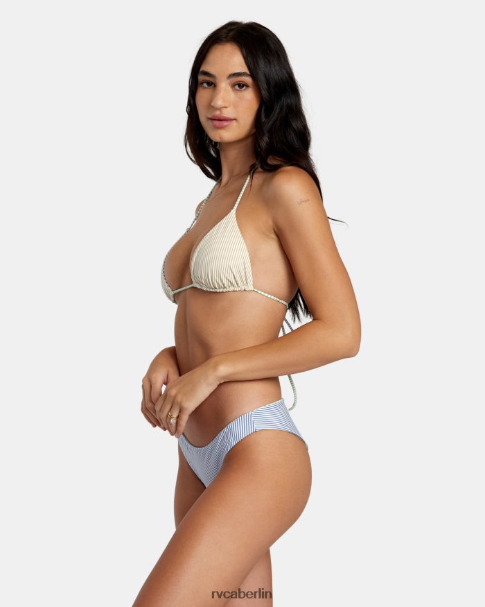 RVCA Wende-Triangel-Bikinioberteil mit drei Streifen BF4L8X1136 schwimmen multi Frauen
