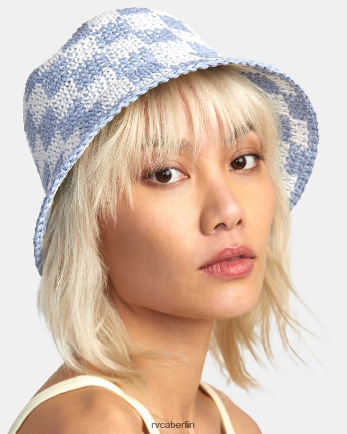 RVCA Laguna-Strohhut BF4L8X1334 Zubehör staubiges Blau Frauen