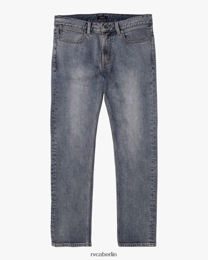 RVCA Straight-Fit-Jeans fürs Wochenende BF4L8X807 Kleidung dunkler Jahrgang Männer